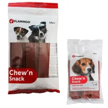 Ласощі Flamingo Chew`n Stripes Beef для собак, яловичина, 108 г