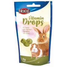 Вітамінні дропси Trixie з овочами, для гризунів, 75 г