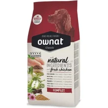 Сухий корм Ownat Classic Complete with Chicken для дорослих собак, з куркою, 15 кг