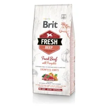 Сухий корм Brit Fresh Beef Pumpkin Puppy Large, для цуценят великих порід, 2.5 кг