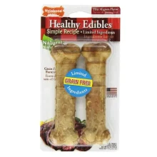 Ласощі Nylabone Healthy Edibles Wolf для собак з чутливим травленням, смак філе міньйон, 152 г