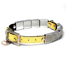 Нашийник Shiboo Sheba-18 для собак, білий, 1.5 × 40 см
