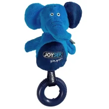Іграшка Joyser Puppy Elephant with Ring слон з кільцем, для цуценят, синій, 22 см