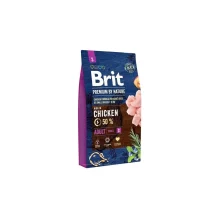 Сухий корм Brit Premium Dog Adult S, для собак малих порід, 8 кг
