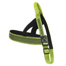 Шлея Croci Hiking AntiShock для собак, регульована, нейлон, зелений, 3.8×90-100 см