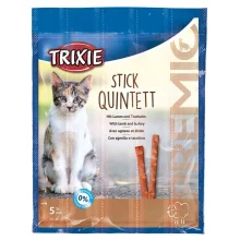 Ласощі Trixie Quadro-Sticks палички з ягнятком та птицею, для котів, 5 шт, 25 г