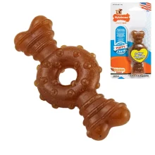 Іграшка жувальна Nylabone Puppy Chew Ring Bone XS, смак курки, для собак до 7 кг