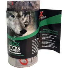 Напіввологі ласощі для собак Alpha Spirit DOG Sticks Duck Chicken, палички з качкою і куркою, 16 шт, 160 г
