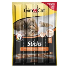 Ласощі GimCat Sticks, лосось, для кішок, 4 шт