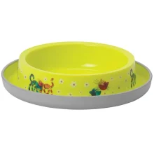 Миска Moderna Trendy Dinner Friends Forever для котів, лимонна, 210 мл, d-15 см