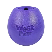 Іграшка для собак West Paw Rumbl Small Eggplant, для ласощів, фіолетова, 8 см