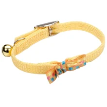 Безпечний нашийник Coastal Sassy для кішок, жовтий, 1 × 25 см