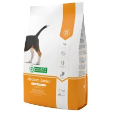Сухий корм Natures Protection Medium Junior для цуценят середніх порід, 2 кг