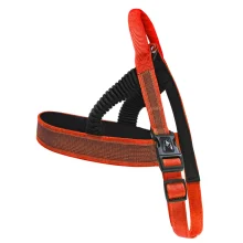 Шлея Croci Hiking AntiShock для собак, регульована, нейлон, червона, 2×60-71 см