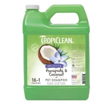 Шампунь Tropiclean Awapuhi and Coconut 1:16 для світлої вовни 3,78 л.