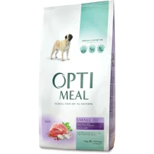 Сухий корм Optimeal для дорослих собак малих порід, з качкою, 12 кг