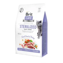 Сухий корм Brit Care Cat GF Sterilized Weight Control, для дорослих котів, 0,4 кг