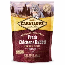 Сухий корм Carnilove Fresh Chicken & Rabbit for Adult cats, для кішок, 0.4 кг