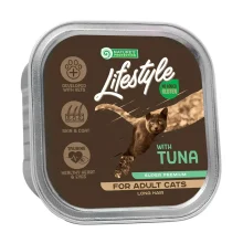 Консерви Natures Protection Lifestyle Long Hair Tuna для котів з довгою шерстю, з тунцем, 85 г