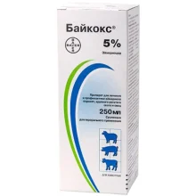 Препарат проти кокцидіозу Bayer Baycox Байкокс кокцидіостатик, 5%, 250 мл