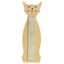 Кігтеточка Flamingo Scratching Sisal Cat Shape настінна для котів, сизаль, 59×21 см