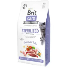 Сухий корм Brit Care Cat GF Sterilized Weight Control, для дорослих котів, 7 кг