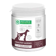 Харчова добавка Nature's Protection Healthy ageing formula для котів та собак старшого віку для зубів, суглобів, кісток, 250 г