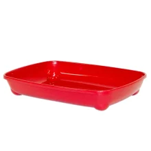 Туалет Moderna Arist-O-Tray для кошенят, червоний, 27,9 х 35 х 6,2 см