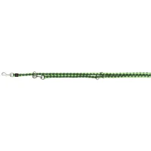Повідець-перестібка Trixie Cavo Adjustable Lead для собак, плетений, круглий, розмір L-XL, 2 м/18 мм, зелений/салатовий
