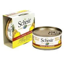 Консерви Schesir Chicken Pineapple натуральні, для собак, філе курки з ананасом в желе, 150 г
