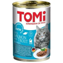 Консерви Tomi salmon trout з лососем і фореллю, для котів, 400 г