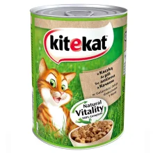 Консерва Kitekat для котів, з качкою, 400 г