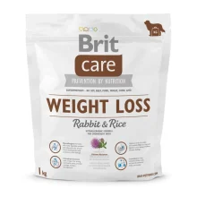 Сухий корм Brit Care Weight Loss Rabbit & Rice, для собак з надмірною вагою, 1 кг