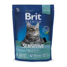 Сухий корм Brit Premium Cat Sensitive, для кішок з чутливим травленням, 0.3 кг