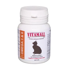 Кормова добавка VitamAll для поліпшення вовни, для котів, 100 табл / 50 г