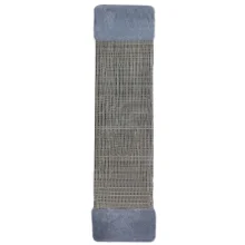 Драпак Cristel для котів плоский, джут та тканина, сірий, 15×62 см
