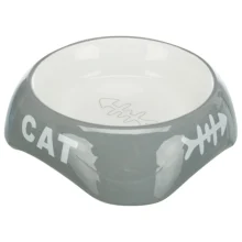 Миска Trixie для котів, кераміка, Cat, 0,2 л / 13 см
