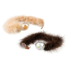 Іграшка Flamingo Shaky Boa пухнаста, для котів, боа, 4.5х40 см