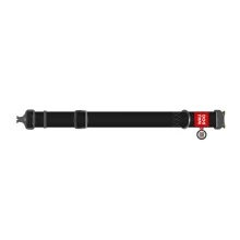 Нашийник водостійкий WAUDOG Waterproof для собак, світиться, метал, XXL, 40 мм/43-70 см, чорний