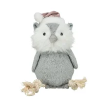 Іграшка Trixie Christmas Owl Rope, для собак, з канатом, 31 см
