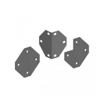 Набір прямих і кутових пластин Ferplast Kit Flat And Corn Bended Plate для будок для собак