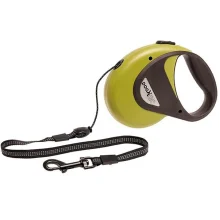 Поводок-рулетка Flamingo Dogx2Go Cord для собак до 20 кг, червоний, розмір M, 5 м