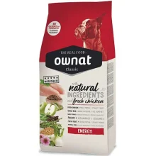 Сухий корм Ownat Classic Energy для дорослих собак з високим рівнем фізичної активності, 20 кг