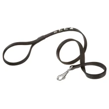 Нейлоновий поводок Ferplast Dual G20 / 120 PI Black для собак, 20 мм, 120 см