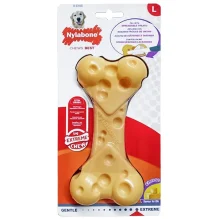 Іграшка жувальна Nylabone Extreme Chew Cheese Bone L, смак сиру, для собак до 23 кг