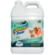 Рідина від зубного нальоту і запаху з пащі SynergyLabs Dental Fresh для собак, для кішок, 3.79 л