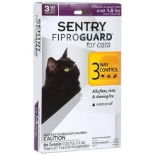 Краплі Fiproguard від бліх, кліщів і вошей для котів і кошенят, 0., 5 мл, 3 шт, ціна за 1 піпетку