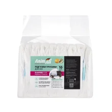 Підгузки для собак AnimAll, розмір L, талія 28-50 см, вага 6-18 кг