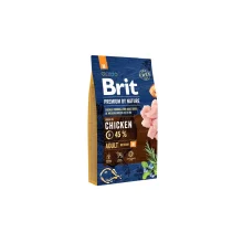 Сухий корм Brit Premium Dog Adult M, для собак середніх порід, 8 кг