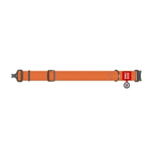 Нашийник водостійкий WAUDOG Waterproof для собак, світиться, метал, XXL, 40 мм/43-70 см, помаранчевий